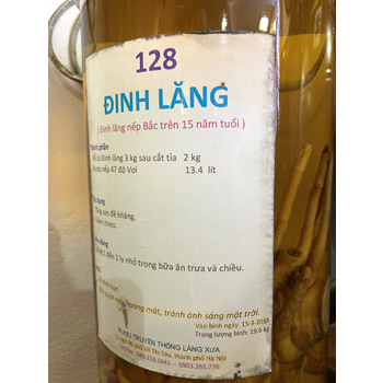 Đinh lăng 15 năm số 128